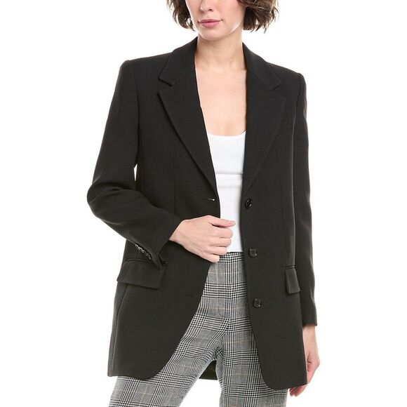 Michael Kors Collection WomensBlazer Black